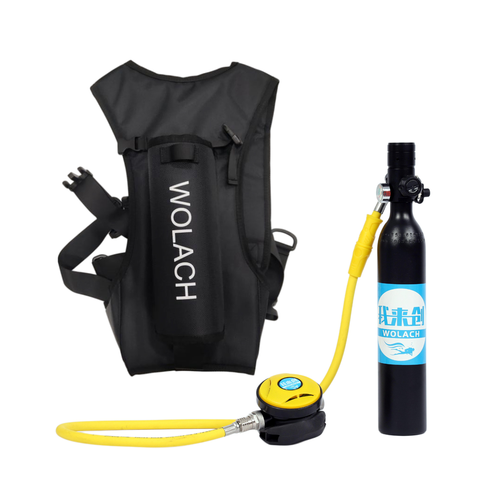 WOLACH WOLACH Portable Diving Lung — 0.5 L / 1 L Mini Scuba Backup Tank